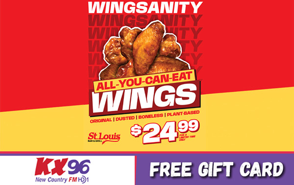 Free St. Louis Bar & Grill Gift Card!