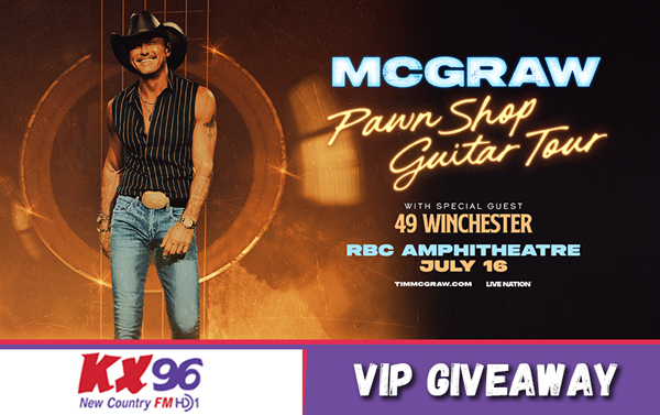 Tim McGraw VIP Giveaway!