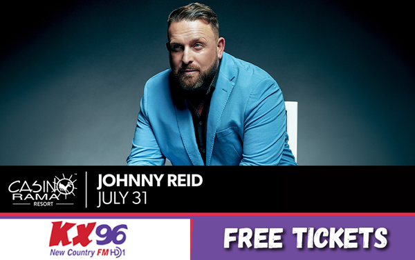 Free Tickets to Johnny Reid!