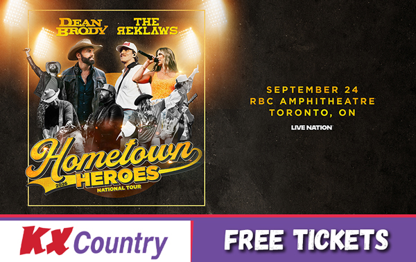Free Tickets to Dean Brody & The Reklaws 