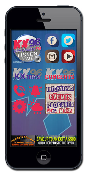 app kx96 phone
