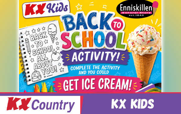 KX Kids Back to School Activity